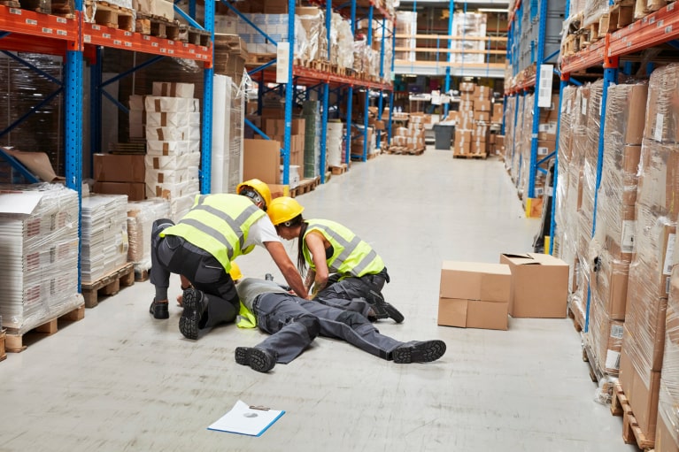Workplace Accident in Warehouse