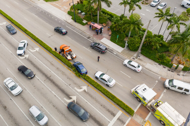 Florida Multiple Vehicle Accident