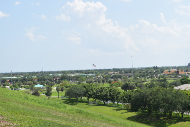 Aerial View of Davie, Florida